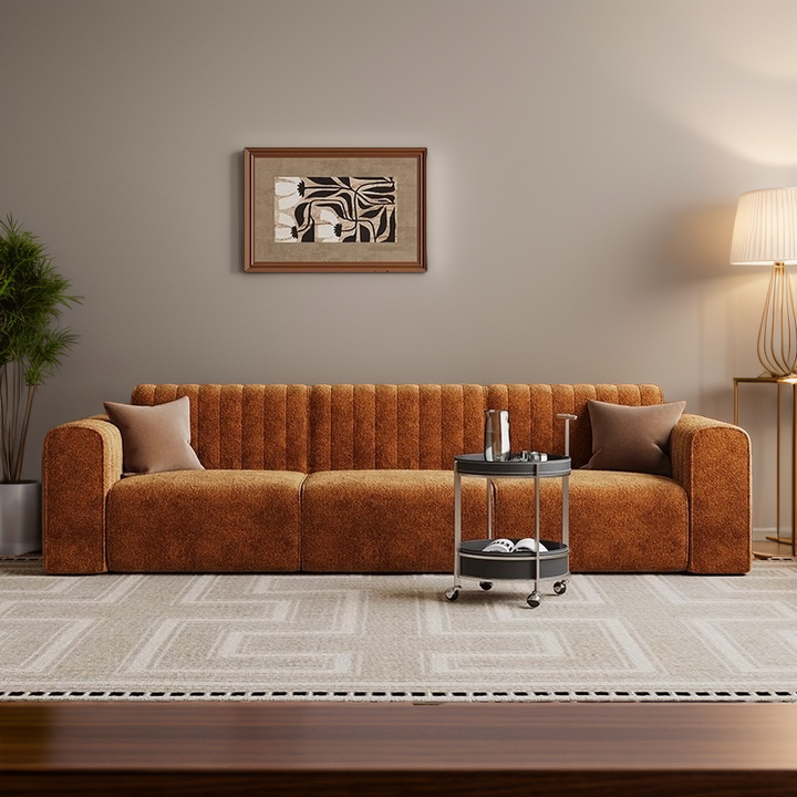 Conjunto de sofá seccional comprimible minimalista moderno