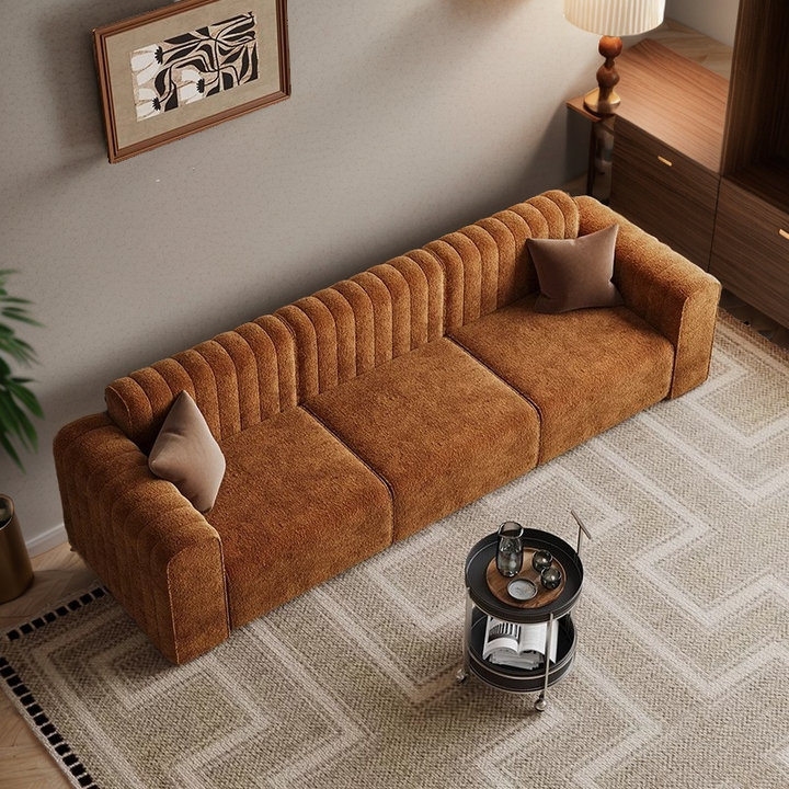 Conjunto de sofá seccional comprimible minimalista moderno