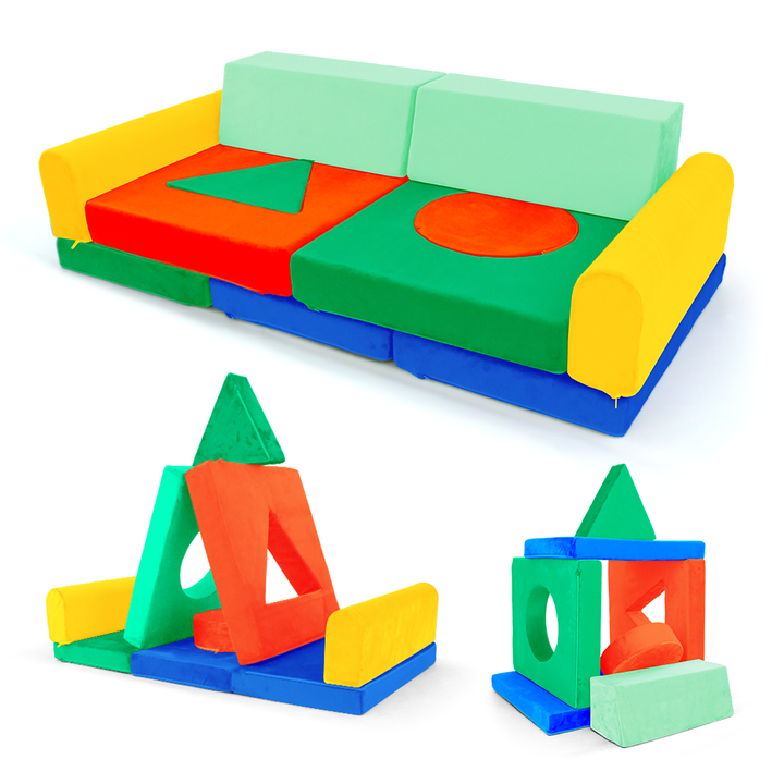 11 cubos de juguetes creativos para sofá y sala de juegos para niños pequeños