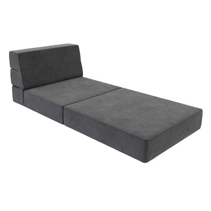 Sofá convertible de espuma viscoelástica y cómodo colchón plegable