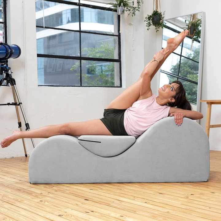 Sofá de masaje para yoga, tumbona deportiva