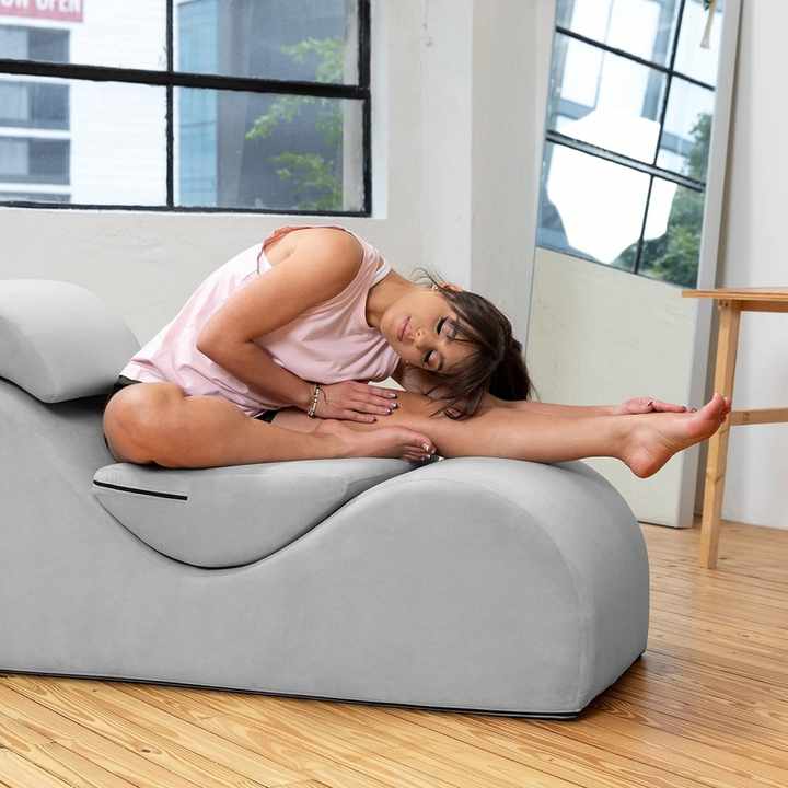 Sofá de masaje para yoga, tumbona deportiva