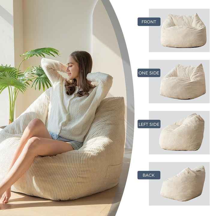 Puff relajante para leer y jugar
