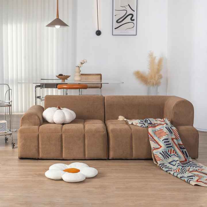 Sofá de espuma de compresión al vacío para sala de estar