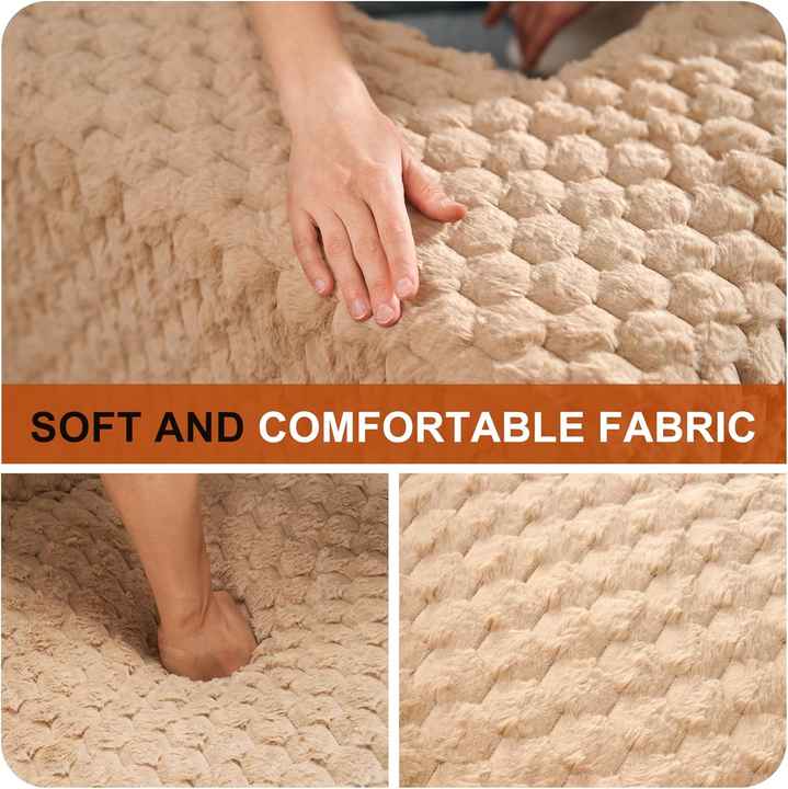 Sofá cama suave en forma de U para dormitorio de hotel y balcón