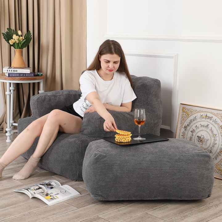Sillón puf personalizado para jugar y leer