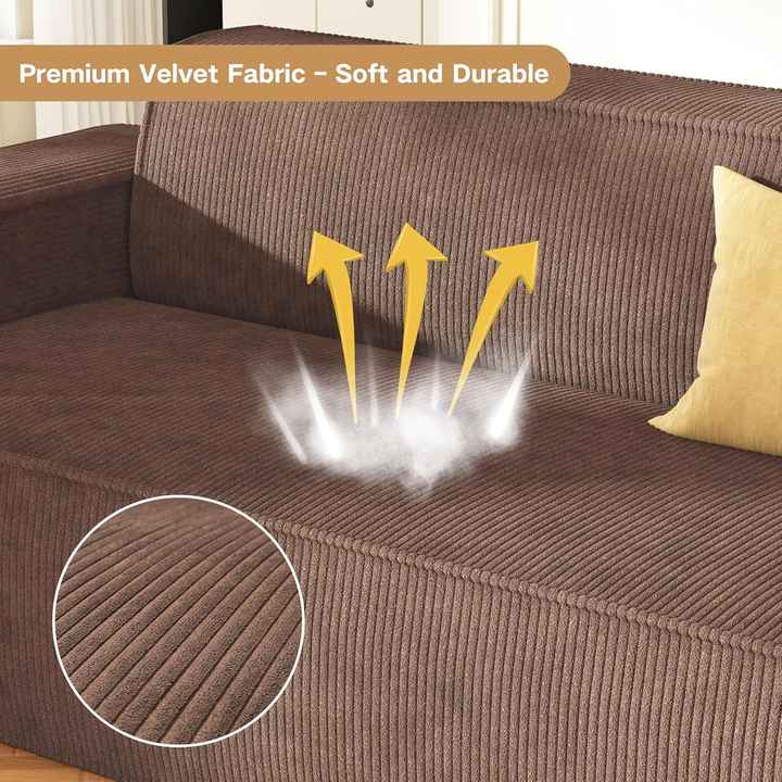 Conjunto de sofás modulares para oficina, hogar y hotel con paquete compacto