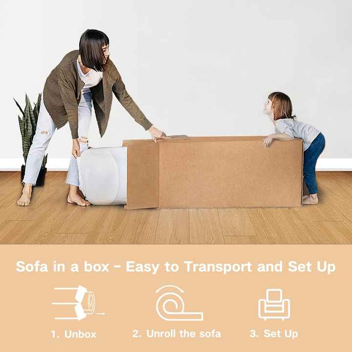 Conjunto de sofás modulares para oficina, hogar y hotel con paquete compacto