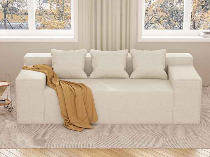 Sofá modular esquinero moderno comprimido