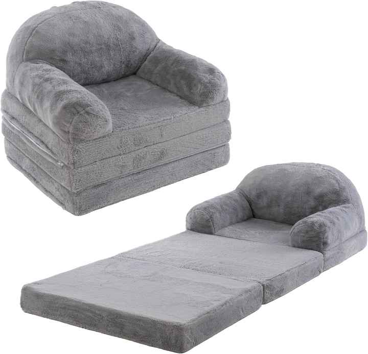 Sillón puf plegable comprimido al vacío