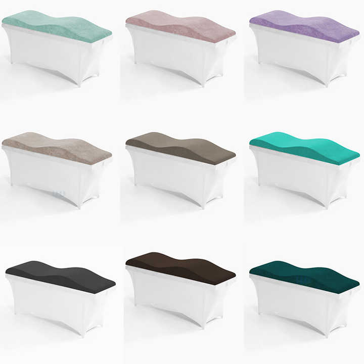Colchón de espuma viscoelástica para clínicas de belleza, spas, salones de masajes y fisioterapia.