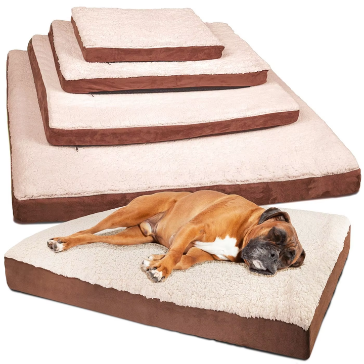 Camas y tapetes de espuma de alta densidad para perros y gatos
