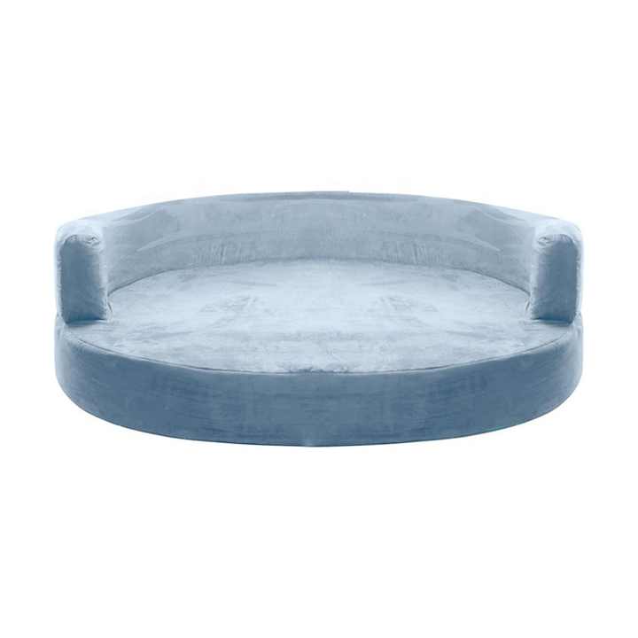 Cama redonda de espuma viscoelástica para perros