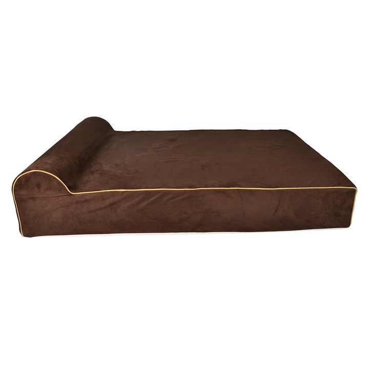 Cama grande de espuma para perros y gatos
