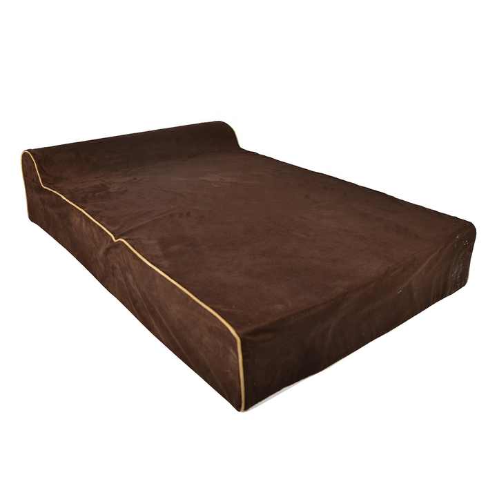 Cama grande de espuma para perros y gatos