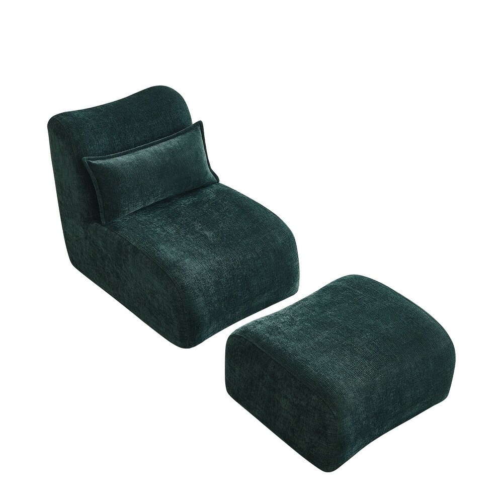 Sofá de asiento bajo con compresión al vacío