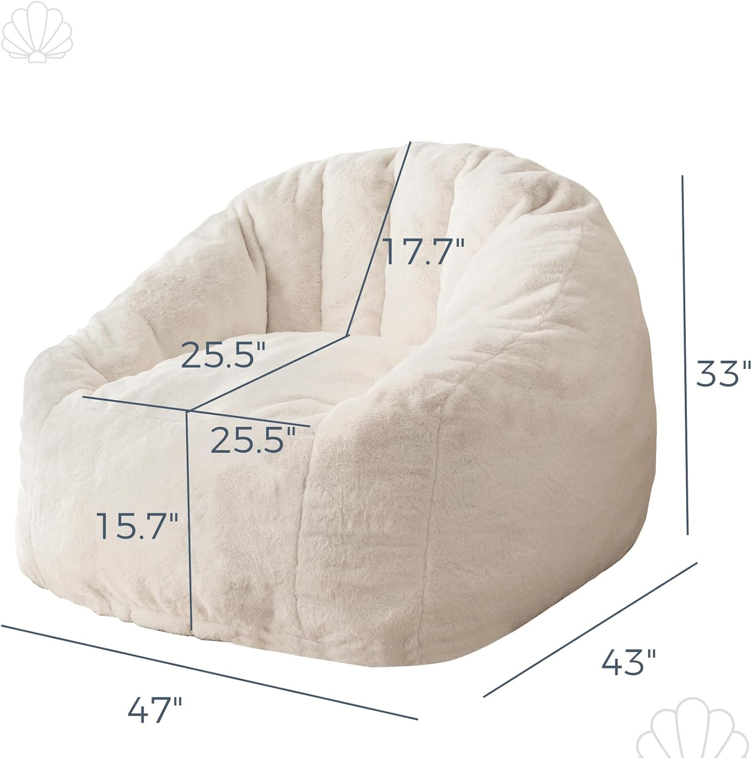 Sillón puf comprimido Lazy Lounger