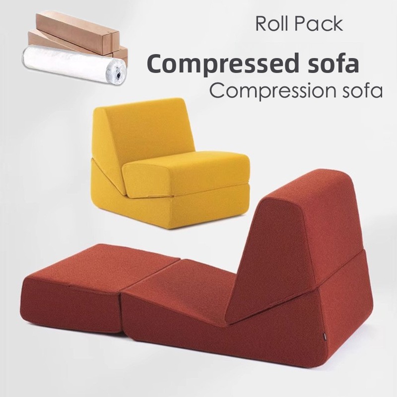 Sofá tatami plegable reclinable con compresión al vacío